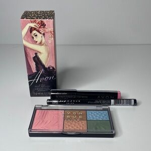Avon Lip Crayon and Eyeshadow Palette & more Set